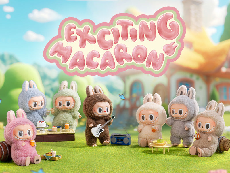 THE MONSTERS Exciting Macaron ぬいぐるみ シリーズ【ピース】